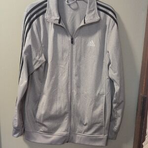 Adidas Men's Gray Track Jacket
